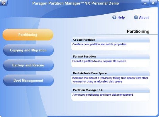 paragon partition magic