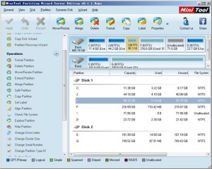 windows 2003 volume manager