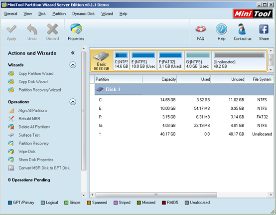 windows-2008-disk-management-alternative-main-interface