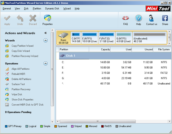 windows-64-bit-partition-manager-main-interface