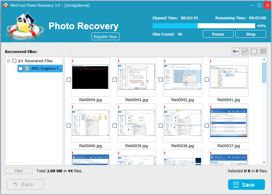  the scanning process